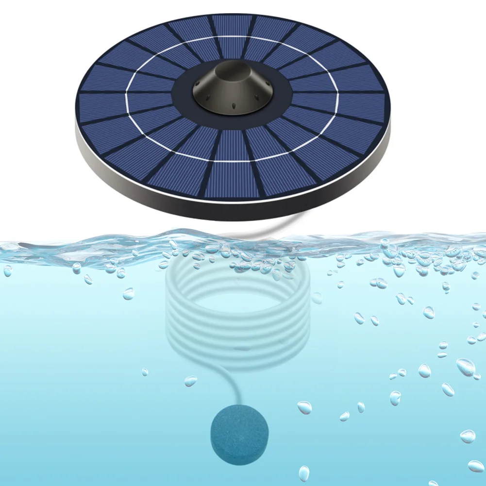 Solar Pond Aerator Oxygen Pump - Солнечный плавающий аэратор для пруда, кислородный