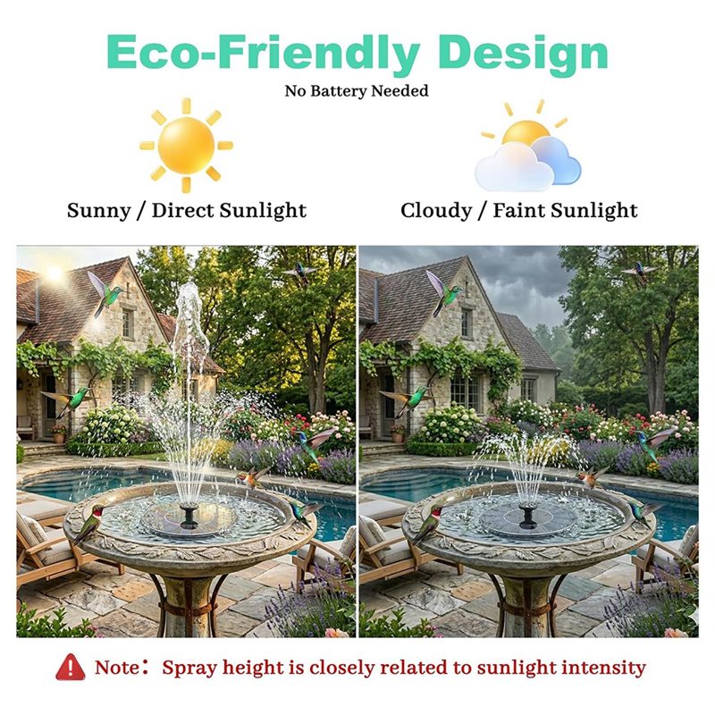 Floating Solar Fountain Water Pump - Горячая распродажа - Солнечный фонтан с