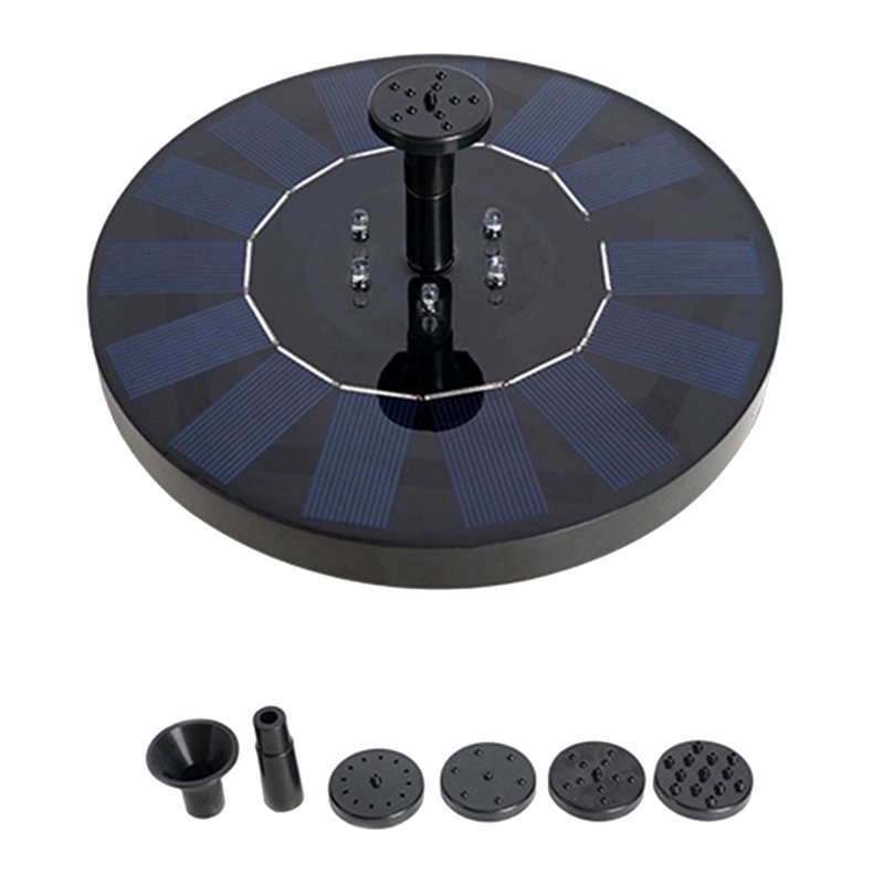 Floating Solar Fountain Water Pump - Солнечный фонтан B08B без батареек, плавающий