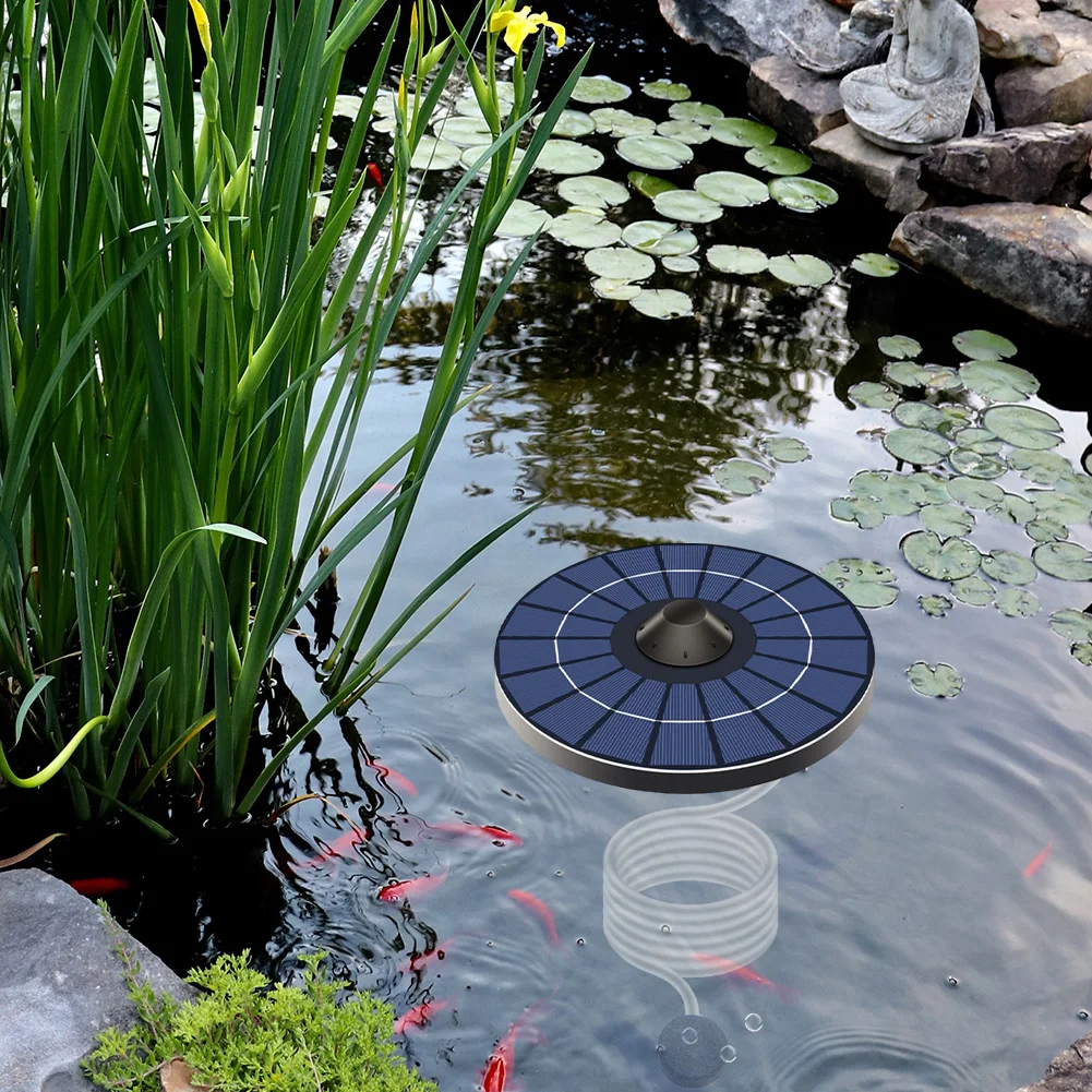 Солнечный плавающий аэратор дл – обзор и цена Solar Pond Aerator Oxygen Pump