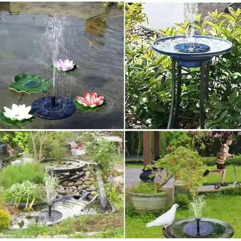 Набор для полива 7В 13/16см: п – обзор и цена Floating Solar Fountain Water Pump