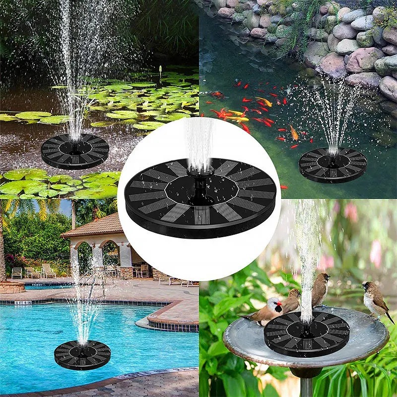 Солнечный насос для фонтана, 1 – обзор и цена Floating Solar Fountain Water Pump