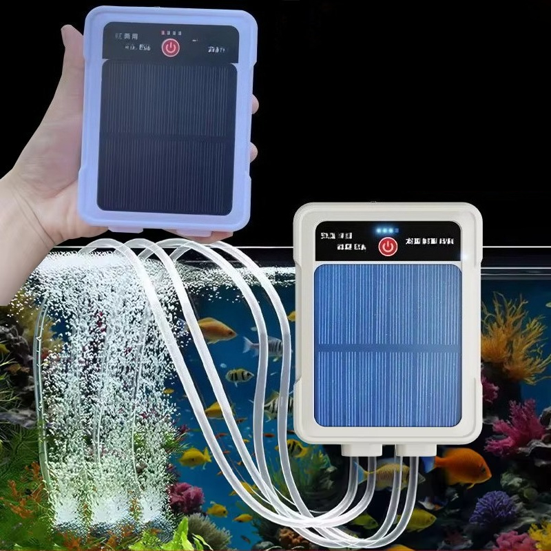 Аккумуляторный кислородный нас – обзор и цена Solar Pond Aerator Oxygen Pump