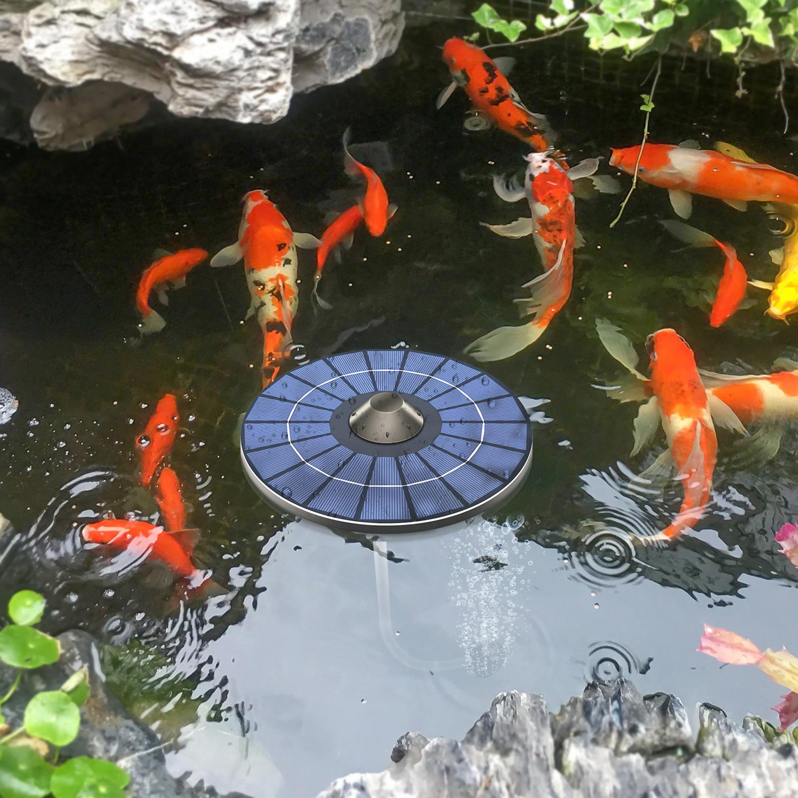 Солнечный аэратор для пруда, н – обзор и цена Solar Pond Aerator Oxygen Pump
