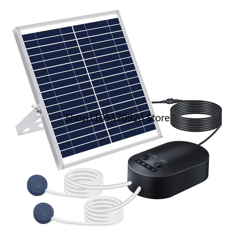 Солнечный воздушный насос-аэра – обзор и цена Solar Pond Aerator Oxygen Pump