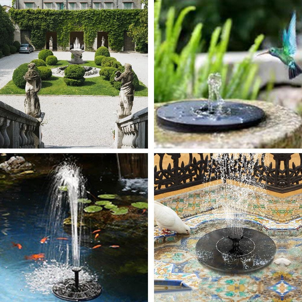 Энергосберегающий солнечный на – обзор и цена Floating Solar Fountain Water Pump
