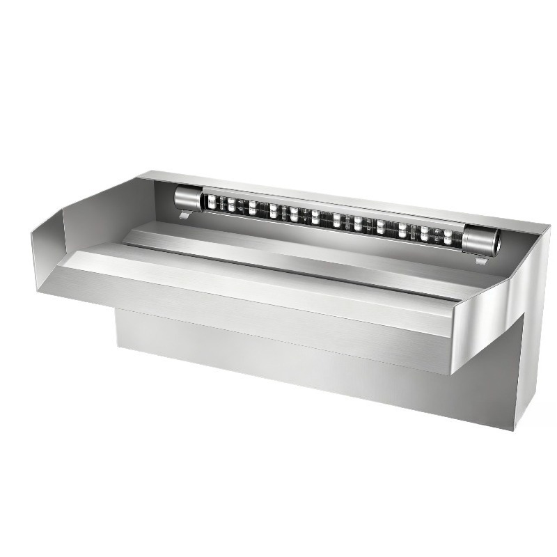Нержавеющая сталь 304, розетка – обзор и цена Waterfall Spillway Stainless Steel Weir